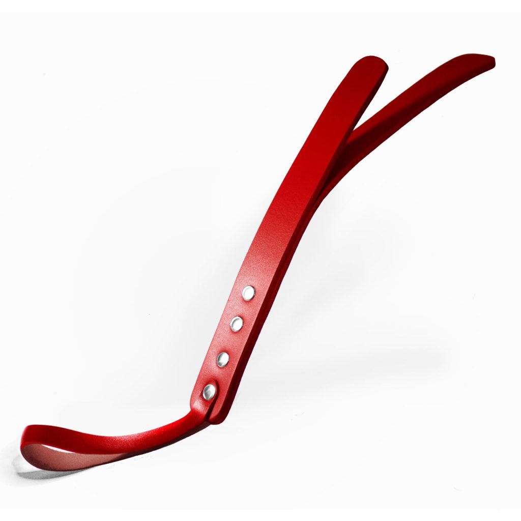 Паддл двухслойный Feral Feelings Leather Mini Paddle натуральная кожа