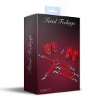 Набір для БДСМ Feral Feelings BDSM Kit 3 наручники, поножі, хрестовина