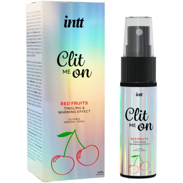 Збуджувальний спрей для клітора Intt Clit Me On Fruits Warming Effect 12мл зігріваючий ефект