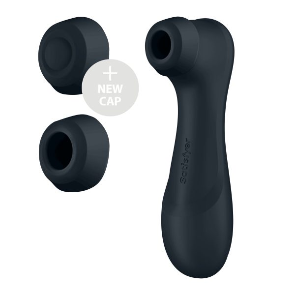 Вакуумный клиторальный стимулятор Satisfyer Pro 2 Generation 3 with Liquid Air Dark