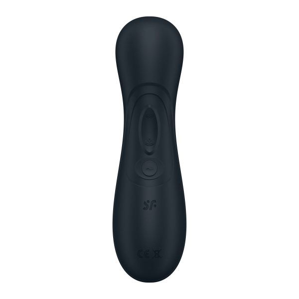 Вакуумный клиторальный стимулятор Satisfyer Pro 2 Generation 3 with Liquid Air Connect App Dark