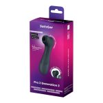 Вакуумный клиторальный стимулятор Satisfyer Pro 2 Generation 3 with Liquid Air Connect App Dark