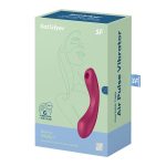 Вакуумный стимулятор с вибрацией Satisfyer Curvy Trinity 1 игрушка 3в1