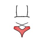 Комплект білизни Passion PEONIA SET XXL бра, трусики