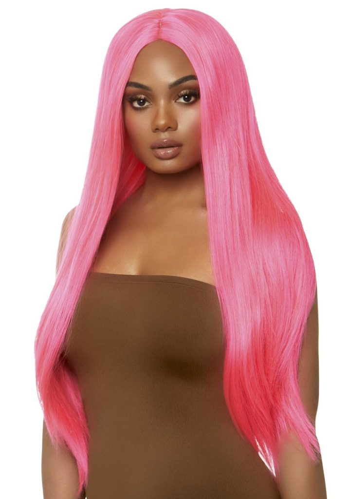 Перука Leg Avenue 33″ Long straight center part wig neon