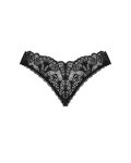 Мереживні стрінги Obsessive Donna Dream crotchless thong XL/2XL відкритий доступ