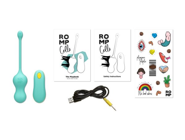 Віброяйце для точки G з пультом керування Romp Cello Light водонепроникне
