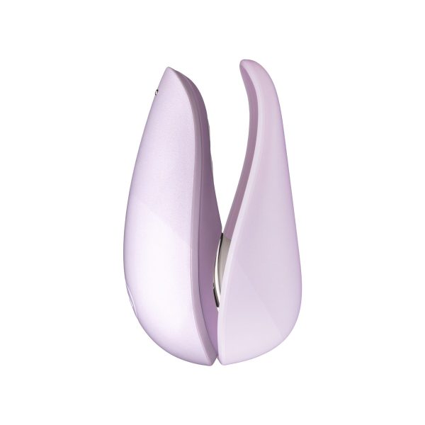 Вакуумный клиторальный стимулятор Womanizer Liberty Lilac, магнитная крышка, 2 насадки