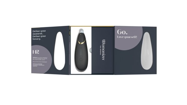 Вакуумный клиторальный стимулятор Womanizer Premium 2 - функции Autopilot и Smart Silence