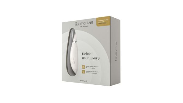 Вакуумный клиторальный стимулятор Womanizer Premium 2 - функции Autopilot и Smart Silence