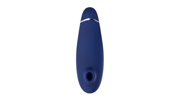 Вакуумный клиторальный стимулятор Womanizer Premium 2 - Blueberry, функции Autopilot и Smart Silence