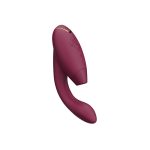 Подвійний вакуумний кліторальний стимулятор Womanizer Duo 2 - Bordeaux, незалежні мотори