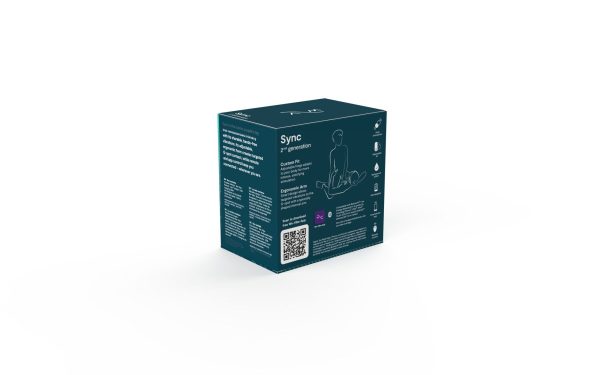 Смарт-вибратор для пар We-Vibe Sync 2 Velvet, 10 виброрежимов, пульт ДУ