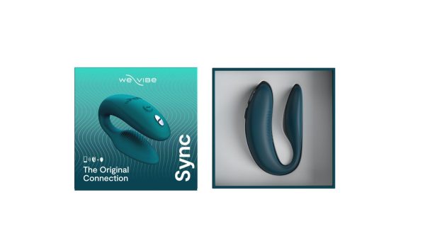 Смарт-вибратор для пар We-Vibe Sync 2 Velvet, 10 виброрежимов, пульт ДУ