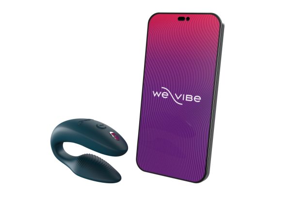 Смарт-вибратор для пар We-Vibe Sync 2 Velvet, 10 виброрежимов, пульт ДУ