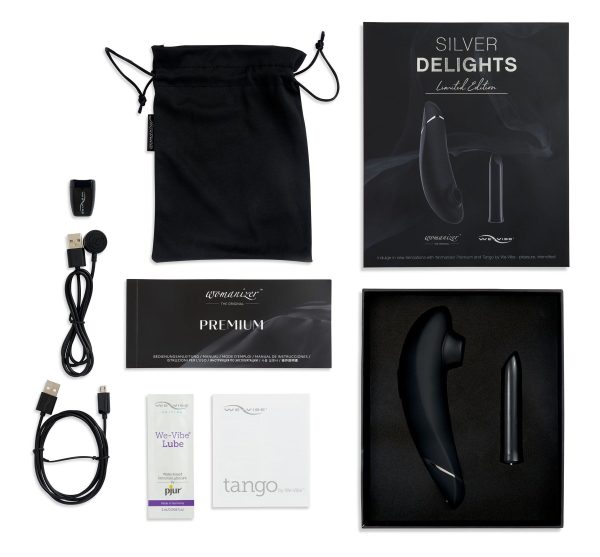Преміальний подарунковий набір Delights Collection: Womanizer Premium та We-Vibe Tango