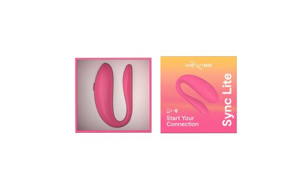 Смарт-вибратор для пар We-Vibe Sync Lite 10 виброрежимов, можно совмещать с проникающим сексом