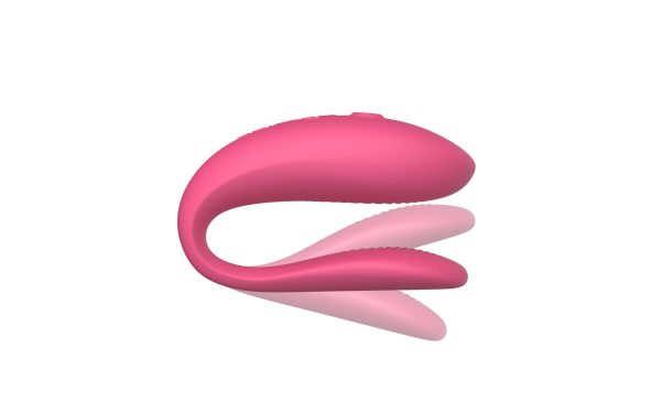 Смарт-вибратор для пар We-Vibe Sync Lite 10 виброрежимов, можно совмещать с проникающим сексом