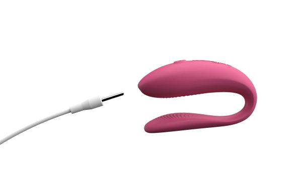 Смарт-вибратор для пар We-Vibe Sync Lite 10 виброрежимов, можно совмещать с проникающим сексом
