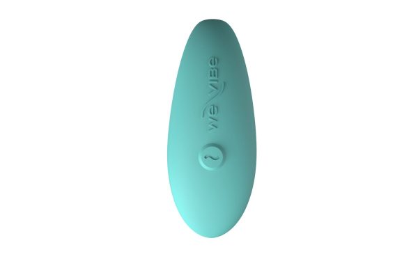 Смарт-вибратор для пар We-Vibe Sync Lite Aqua, 10 виброрежимов, можно совмещать с проникающим сексом