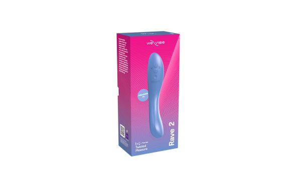 Смарт-вібратор We-Vibe Rave 2 Twisted Pleasure для точки G та входу в піхву, 2 мотори