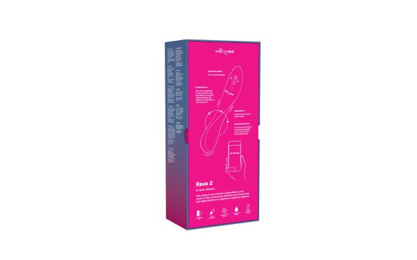 Смарт-вібратор We-Vibe Rave 2 Twisted Pleasure для точки G та входу в піхву, 2 мотори