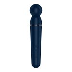 Вибромассажер Satisfyer Planet Wand-er Blue/Rosegold, очень мощный, беспроводной
