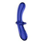Двосторонній скляний дилдо Satisfyer Double Crystal Light боросилікатне скло, унісекс