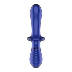 Двосторонній скляний дилдо Satisfyer Double Crystal Light боросилікатне скло, унісекс