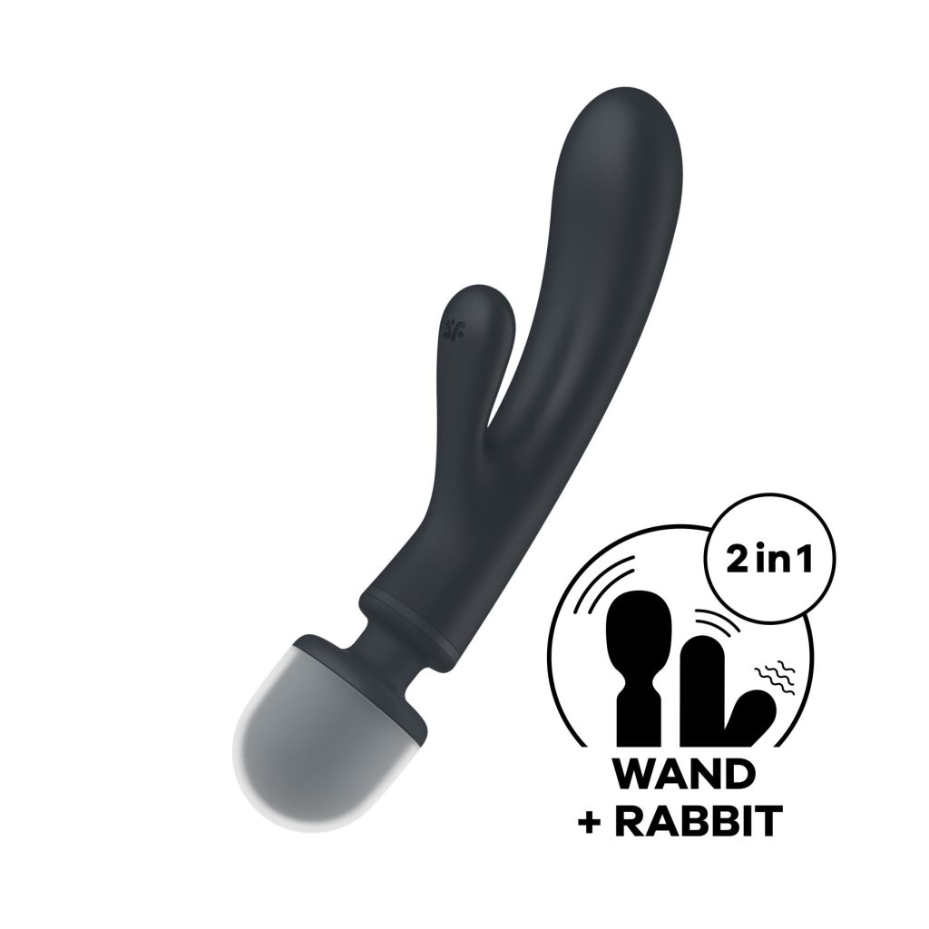 Вибратор-кролик с вибромассажером Satisfyer Triple Lover , 3 мотора