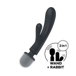 Вибратор-кролик с вибромассажером Satisfyer Triple Lover , 3 мотора