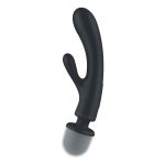 Вибратор-кролик с вибромассажером Satisfyer Triple Lover , 3 мотора
