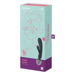 Вибратор-кролик с вибромассажером Satisfyer Triple Lover , 3 мотора