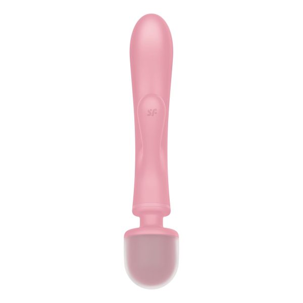 Вибратор-кролик с вибромассажером Satisfyer Triple Lover 3 мотора