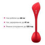 Смарт-віброяйце з пульсацією Lovense Vulse (Thrusting Egg Vibrator), імітація фрикцій
