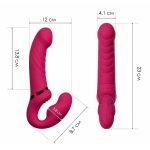 Безремневой смарт-страпон Lovense Lapis vibrating strapless strap-on, 3 мотора