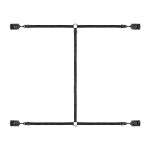 Фиксатор на кровать с наручниками и поножами Bedroom Fantasies: Under the bed Restraint Bondage Set