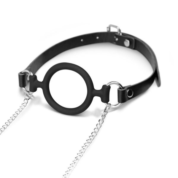 Зажимы с кляпом для сосков Bedroom Fantasies: Nipple Clamps & Silicone Gag Ring