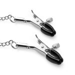Зажимы с кляпом для сосков Bedroom Fantasies: Nipple Clamps & Silicone Gag Ring