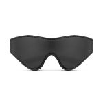 Маска Bedroom Fantasies: Faux Leather Blindfold, черная