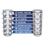 Мастурбатор Blush Rize – Swich Glow in the Dark Masturbator Clear, двусторонний, светится в темноте
