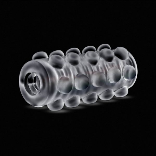 Мастурбатор Blush Rize – Swich Glow in the Dark Masturbator Clear, двусторонний, светится в темноте