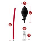 Вакуумна помпа для клітора Blush Temptasia – Beginner's Clitoral Pumping System, механічна, груша