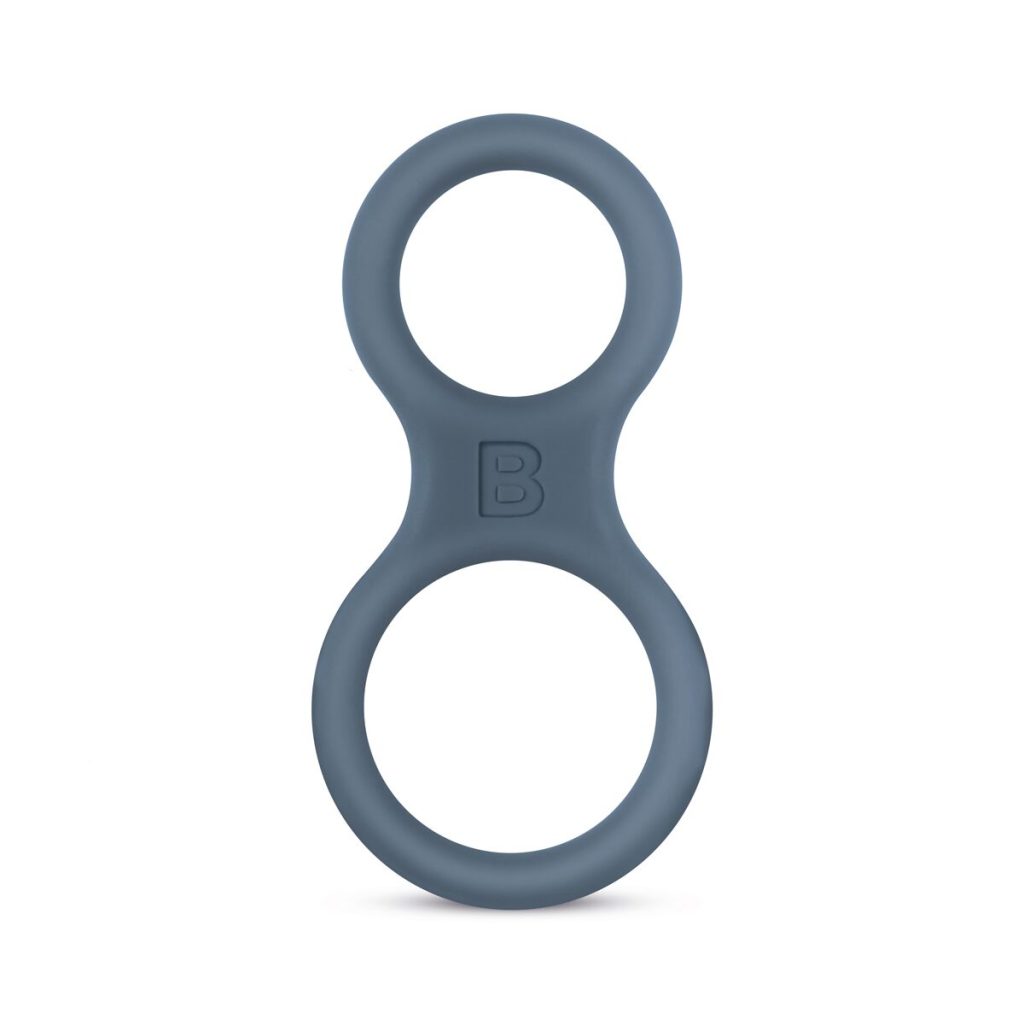Двойное эрекционное кольцо Boners Classic Cock & Ball Ring, диаметр 3 и 3,8 см