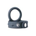 Подвійне ерекційне кільце Boners Cock & Ball Strap регулювання діаметра, 3,5–6 см