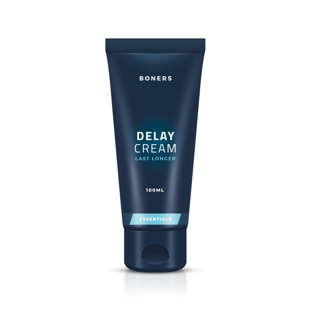 Крем-пролонгатор Boners Delay Cream 100 мл, легкий анестетик лаурет-9 + м’ята