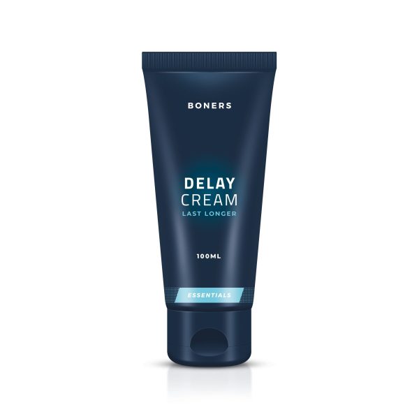 Крем-пролонгатор Boners Delay Cream 100 мл, легкий анестетик лаурет-9 + мята