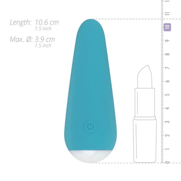 Мини-вибратор Cala Azul – Julia Mini Vibrator, очень нежный, 10 режимов