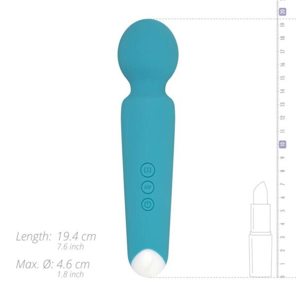 Вибромассажер Cala Azul – Maria Wand Vibrator, 10 режимов, регулировка интенсивности
