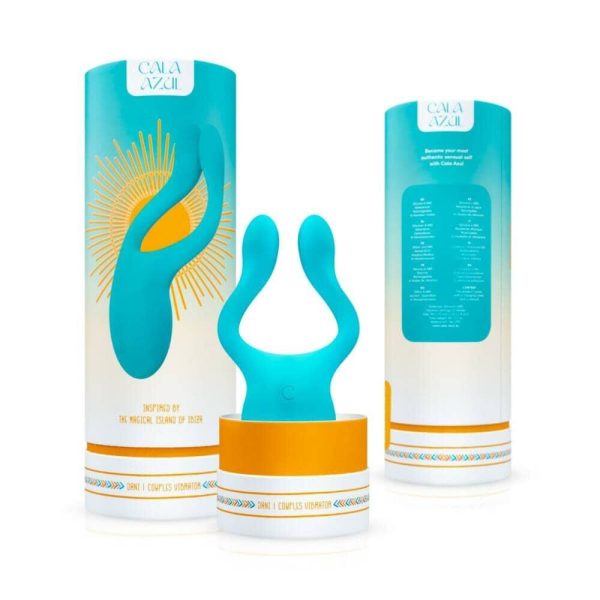 Універсальний вібратор для пар Cala Azul – Dani Couples Toy, 10 режимів